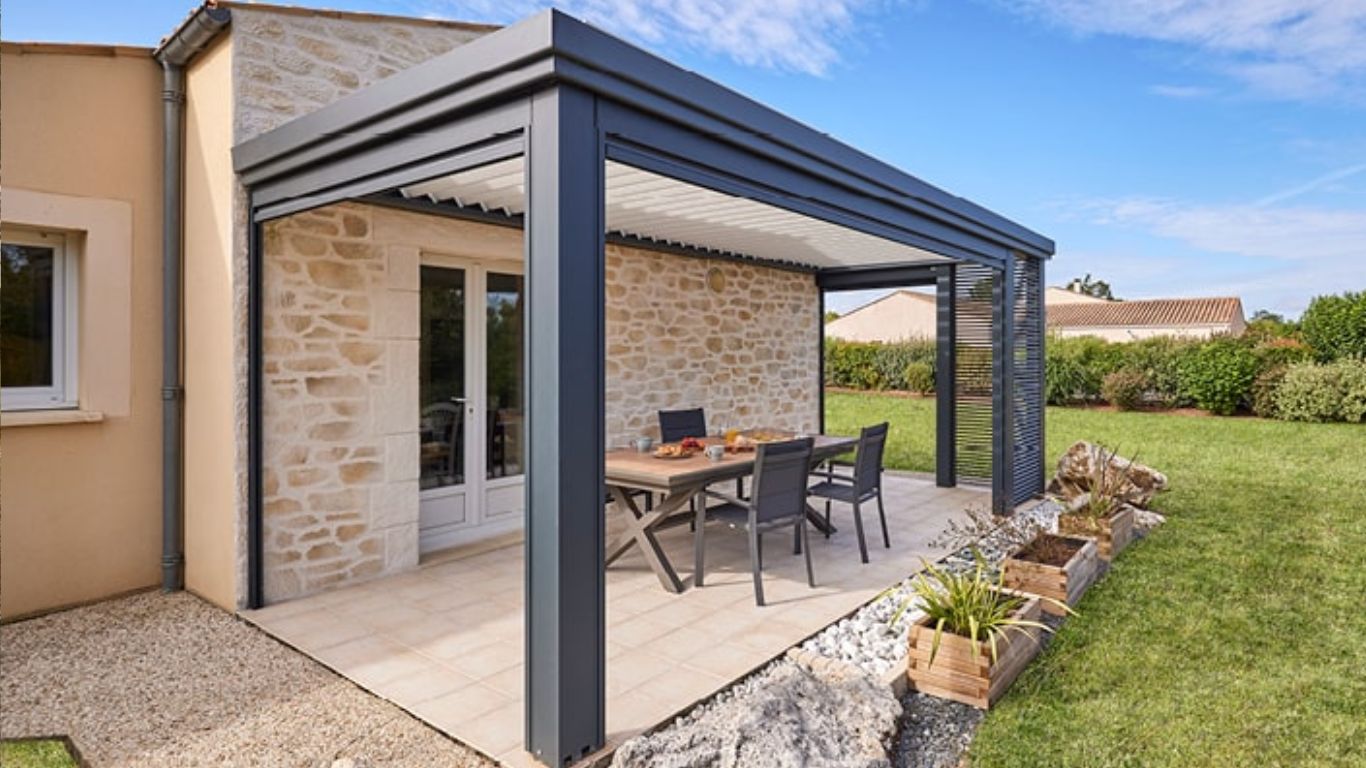 pergola adossée palavas-les-flots